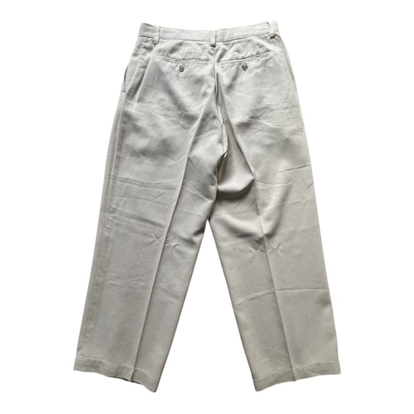 Vintage Tommy Bahama Classic Khaki Trouser Cotton/Silk Blend - Picture 2 of 7